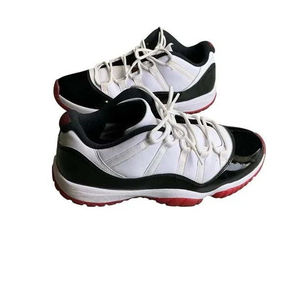 Jordan Air Jordan 11 Retro Low Concord-Bred White Black Red AV2187-160 2020 - Picture 16 of 16